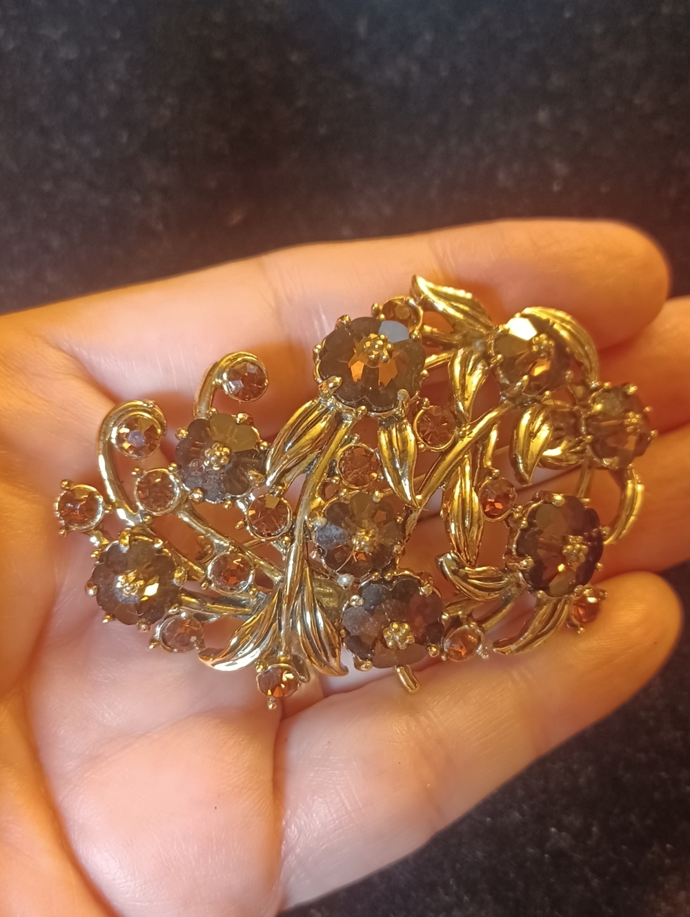 Hollycraft Brooch - Picture 2 of 5